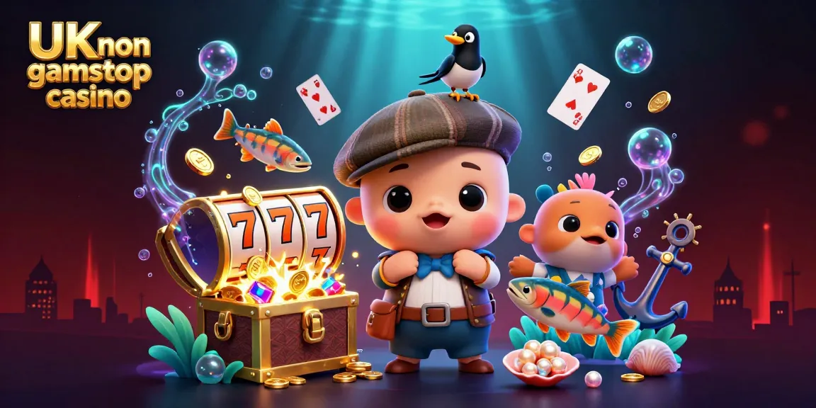 Engage with exciting gameplay at UK non gamstop casino featuring a playful Nessie and underwater treasures.