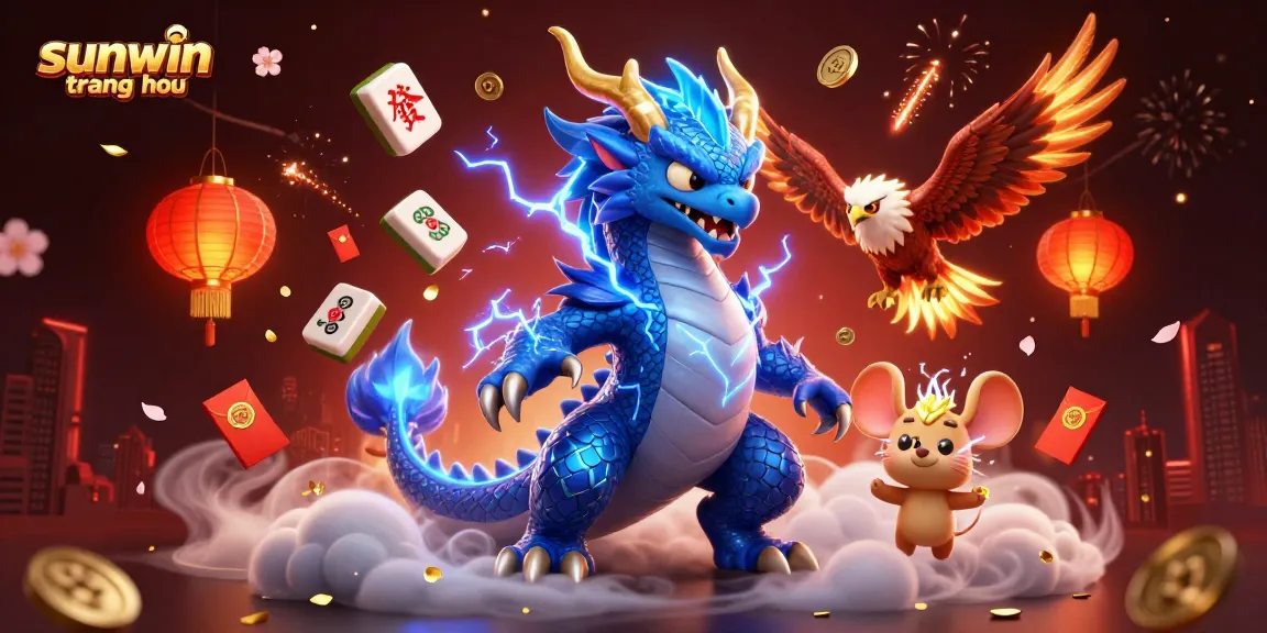 Experience exciting gameplay at sunwin trang chủ with vibrant casino elements and animated characters