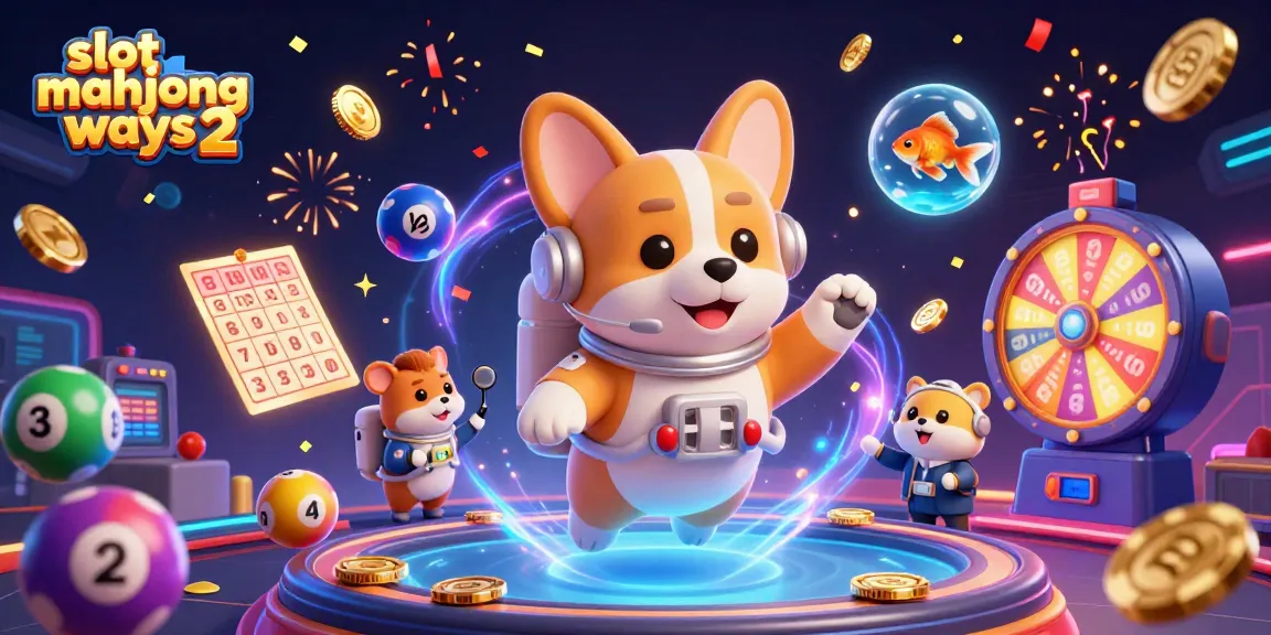 Experience excitement with slot mahjong ways 2 while the corgi floats among casino treasures and adventure.